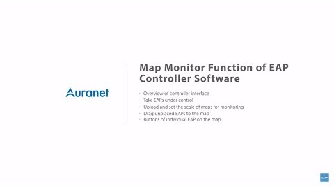 TP-Link Auranet Controller Map Monitor Function Tutorial Video